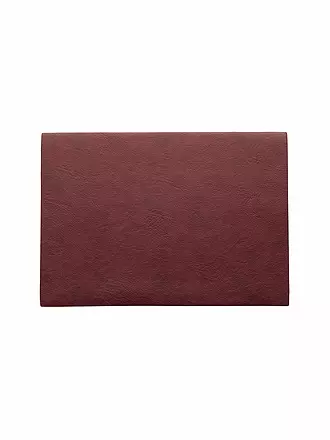 ASA SELECTION | Set de table "Cuir Végan" (Spearmint) | rot